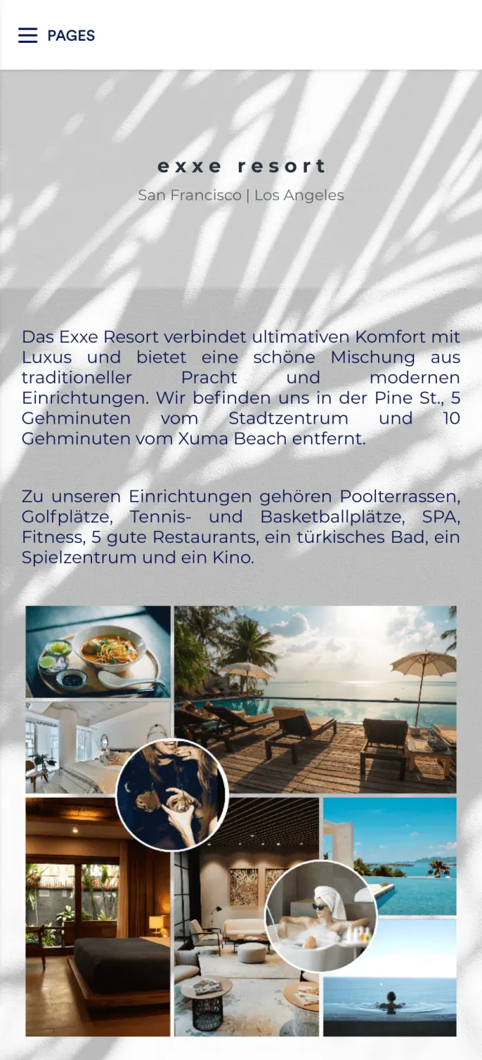 Hotel Reservierungsapp