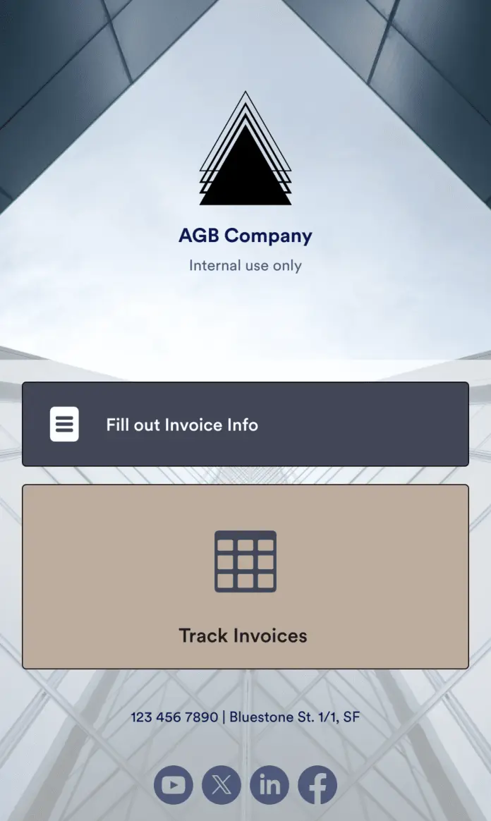 Invoice Tracker App