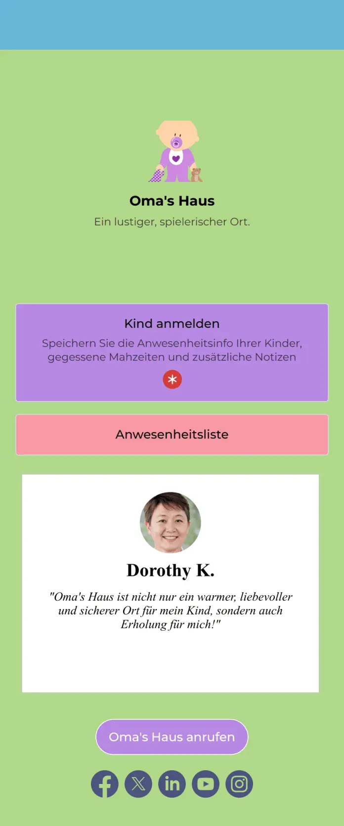 Kinderpflege App