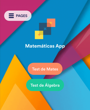 Matemáticas App Template