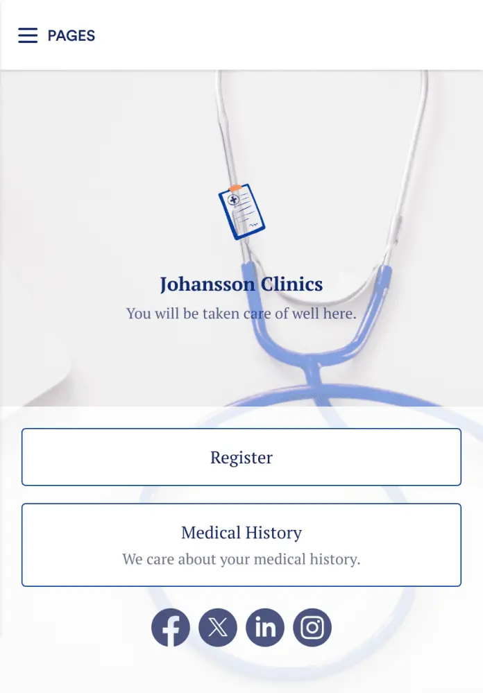 Medical History App