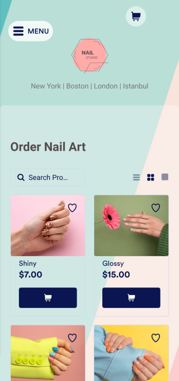Nail Appointment App Template