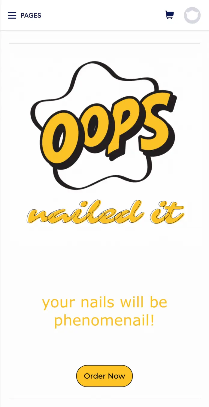 Nail Art Order App