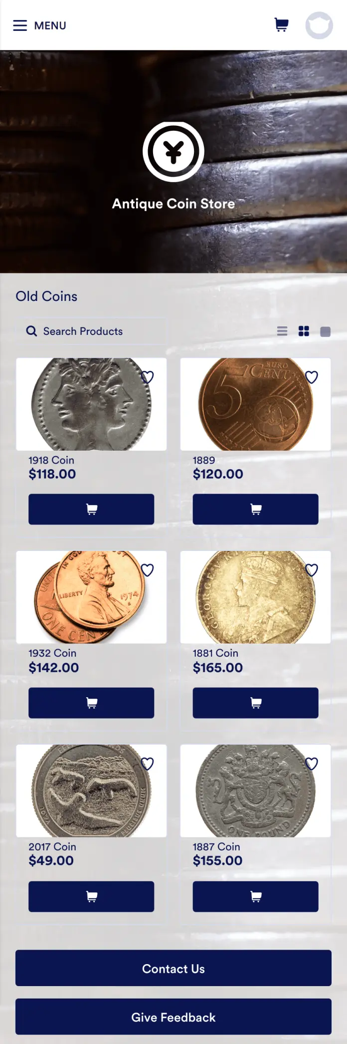 Old Coin Selling App