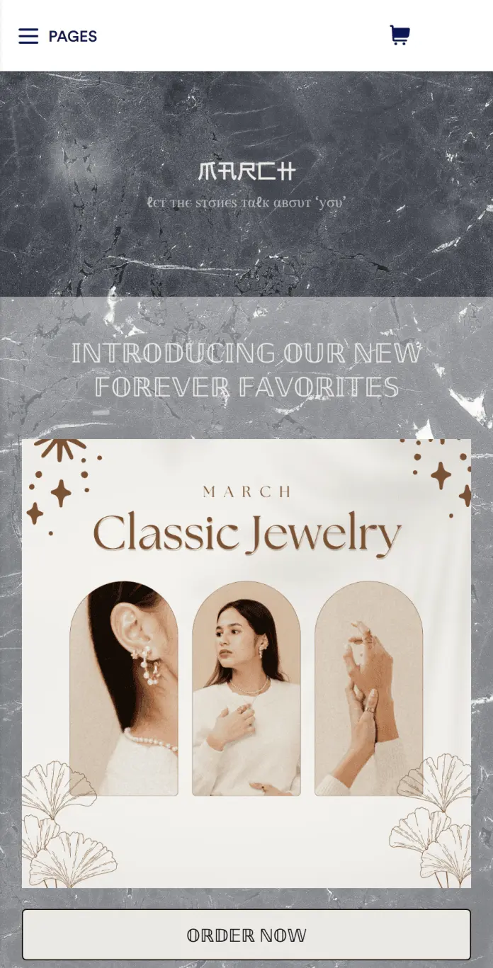 Online Jewelry Shopping App