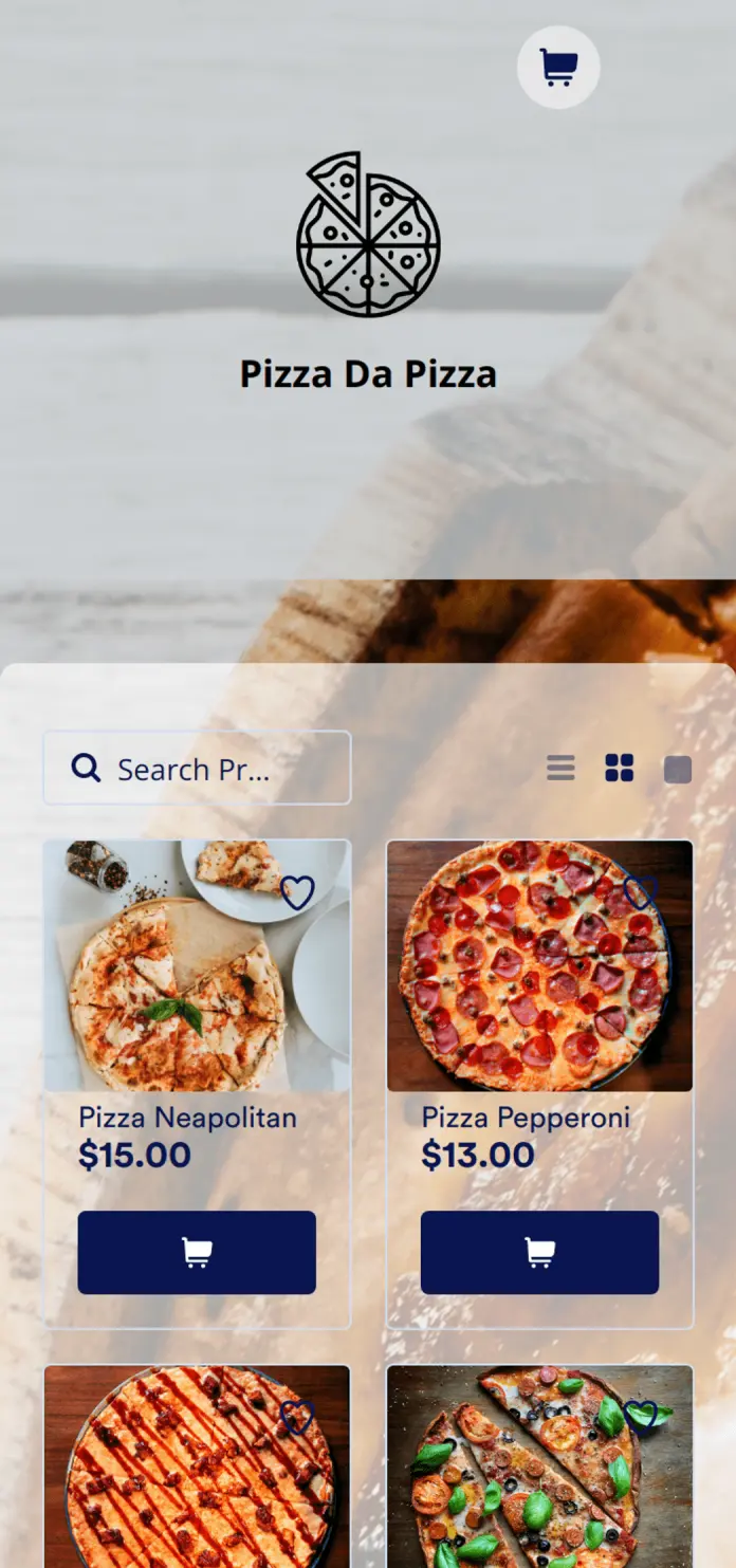 Pizza Delivery App