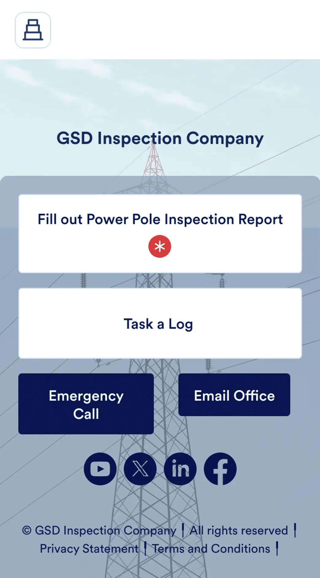 Power Pole Inspection App