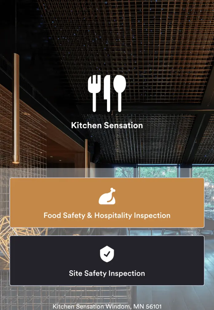 Restaurant Checklist App