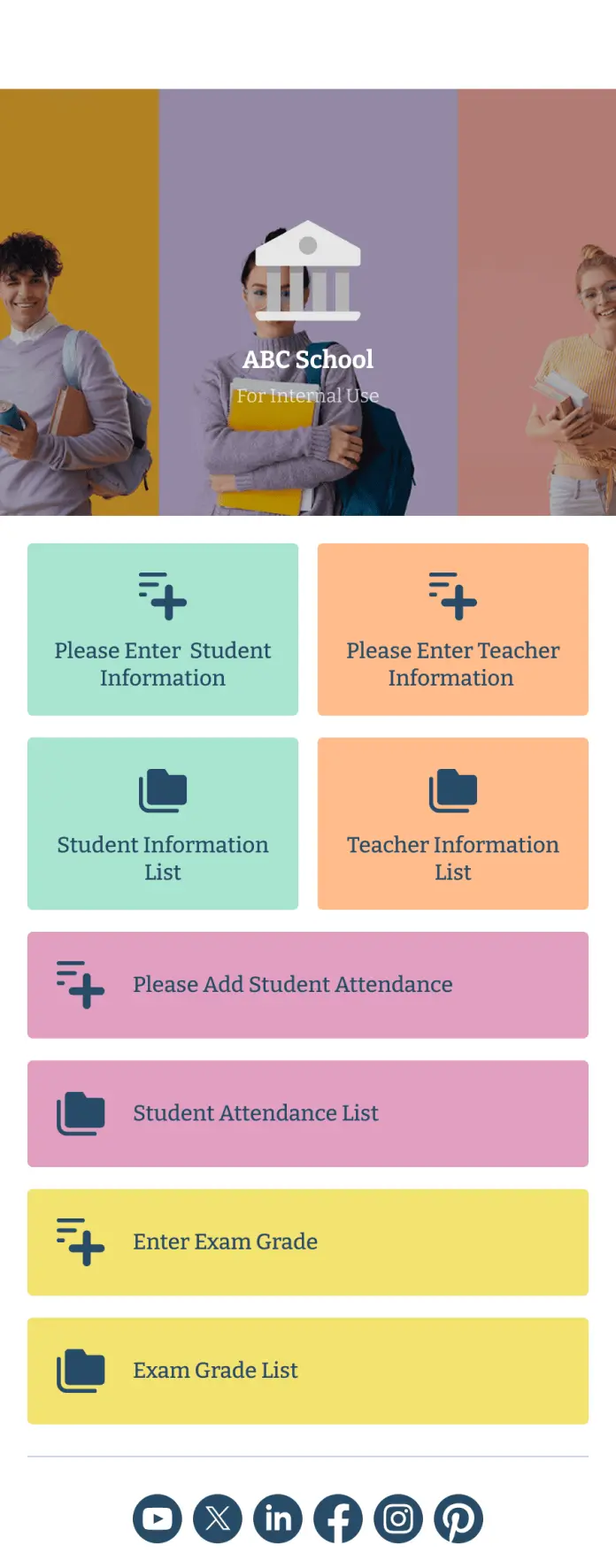 School Management App