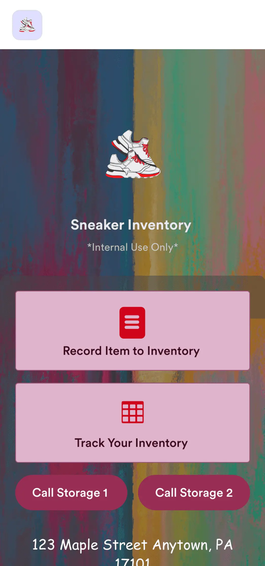 Sneaker Inventory App