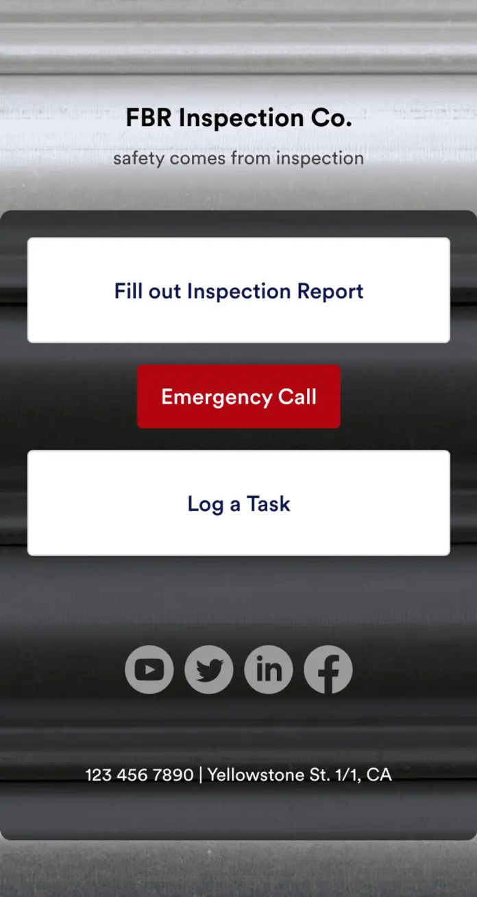 Structural Steel Inspection App