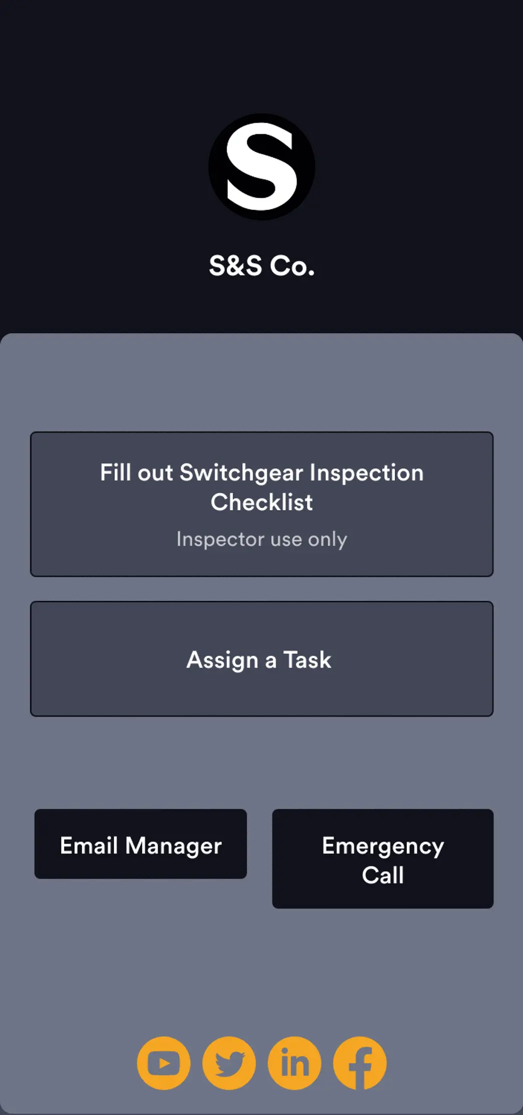 Switchgear Inspection Checklist App
