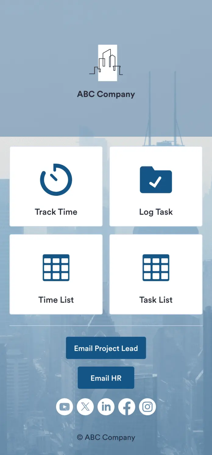 Time Tracker App