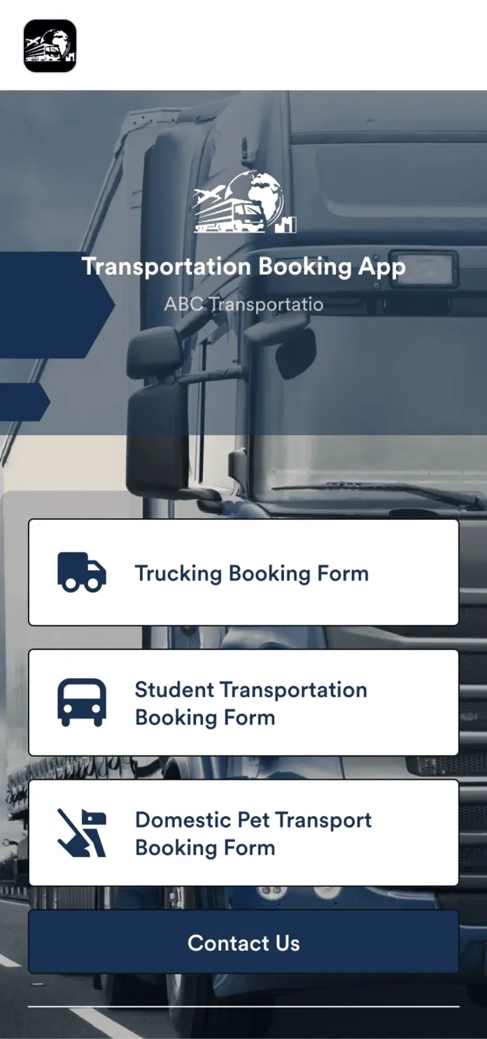 Transportation Booking App