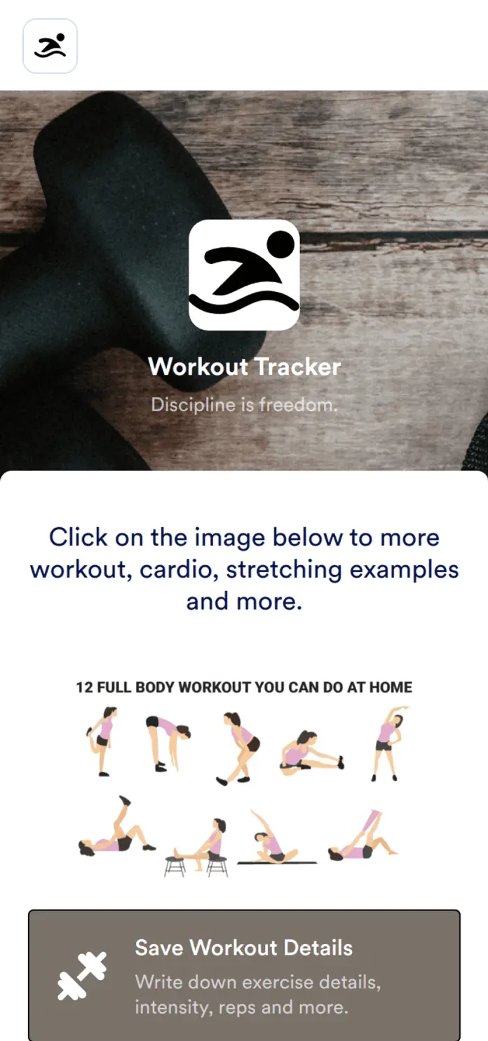 Workout Journal App