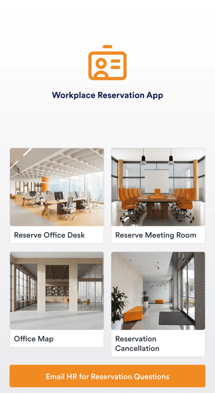 Workplace Reservation App