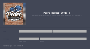 Agendamento Barbearia PH Barberstyle Form Template