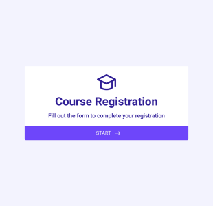 Course Registration Form Template