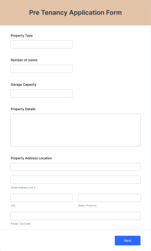 Online Rental Application Form Template | Jotform