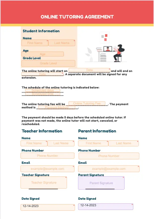 Online Tutoring Agreement