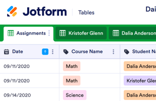 Daily Assignment Checklist Template